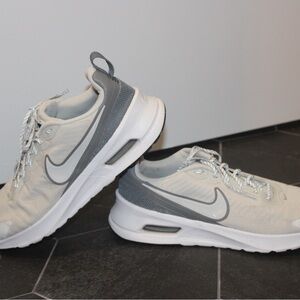 Nike Air Max Nuaxis men's shoes in the Light Bone/Flat Pewter colorway 10